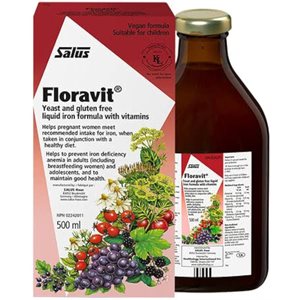 Salus Floravit Liquid Iron Yeast Free 500ML