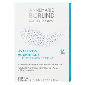 Anne Marie Borlind Hyaluronic Eye Pads 12 Pads 6 x 2 pads
