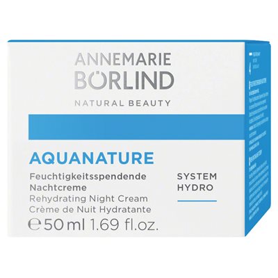 Anne Marie Borlind Créme de Nuit Hydratante Aquanature 50ml