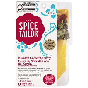 The Spice Tailor Kit de Sauce Cari Noix de Coco du Kerala 285ml