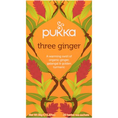 Pukka Tea Organic 3 Ginger 20U