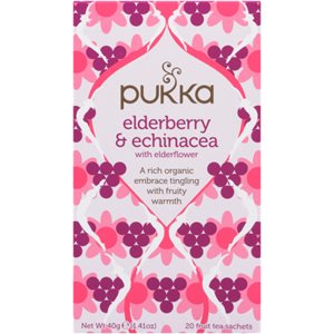 Pukka Thé Biologiques Echinacee Et Sureau