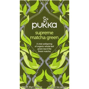 Pukka Thé Biologiques Supreme Matcha Green