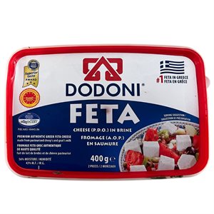 Dodoni Fromage Feta en saumure 400g