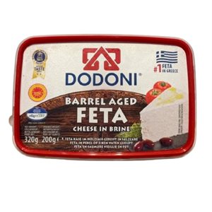 Dodoni Barrel Aged Feta in Brine 200g