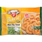 7 Days Bake It Mini Filo Twist with Spinach,Mizithra Cheese,Dill & Onion 1KG