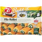 7 Days Bake It Filo Rollini aux épinards et aux Fromages Mizithra et Féta