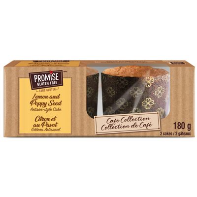 Promise Bread Gateaux Artisanal Citron Et Pavot 180G