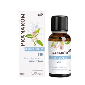Pranarom Zen 30 Ml - 100% Organic Essential Oils For Diffuser