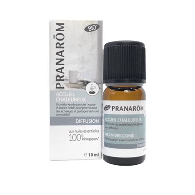 Pranarom Warm Welcome 10 Ml - 100% Organic Essential Oils For Diffuser