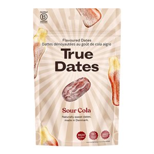 True Dates Flavoured Date Snacks Sour Cola 100g