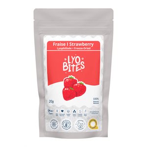 LYOBITES FREEZE-DRIED STRAWBERRIES 20g