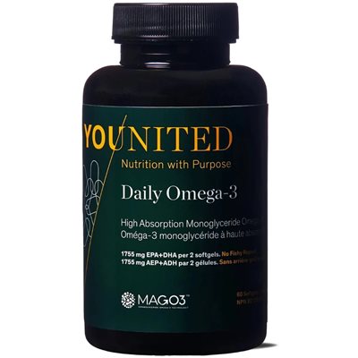 Younited Huile Omega 3 Quotidien 60un