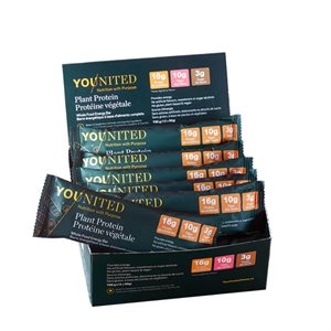 Younited Nutrition - Barre Énergétique À Base D'Aliments Complets Moules Au Beurre D'Arachide 12x60g