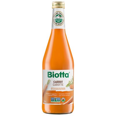 Jus Carottes Biologiques