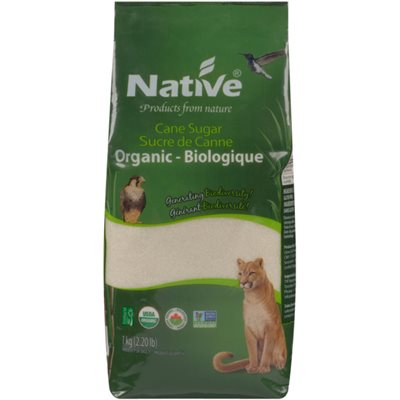 Native Sucre de Canne Biologique 1 kg Native Sucre de Canne Biologique 1 kg