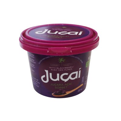 Jucai Sorbet aÃ§aÃ­ blackberry 200ml