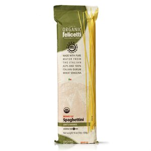 Felicetti Organic Bronze Cut Spaghettini 454g