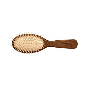 GUENZANI Oval Antistatic Bristles Brush with Wooden Handle 1 Unit