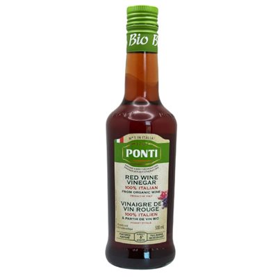 Ponti Vinaigre De Vin Rouge 100% Italien Bio