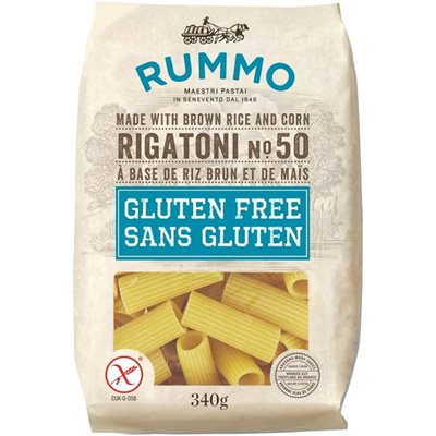 Rummo Pâtes Sans Gluten Rigatoni N°50 340G