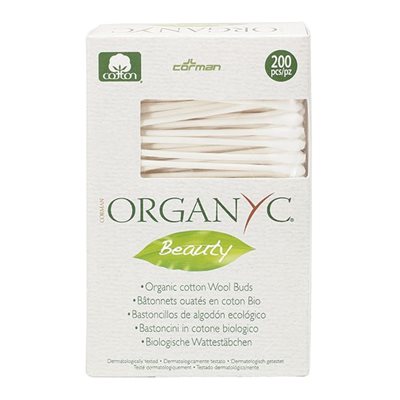 Organyc Beauty Cotton Swabs 200un.