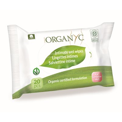 Organyc Lingettes Hygiéne féminine