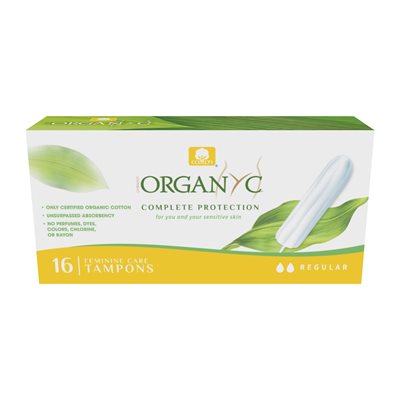 Organyc Feminine Tampon Regular 16un.