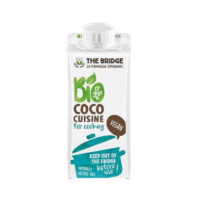 The Bridge Créme à Cuisson à la Noix de Coco Biologique 200ml