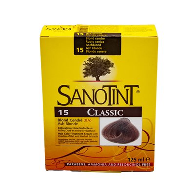 Sanotint CLASSIC 15 Ash Blonde (8A) 125 ml