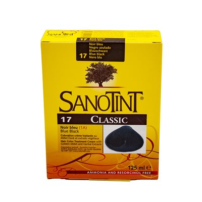 Sanotint CLASSIC 17 Blue Black (1A) 125 ml