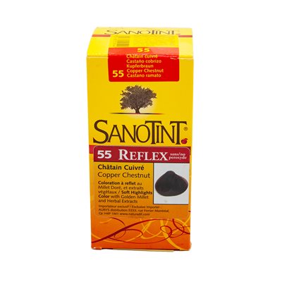 Sanotint REFLEX 55 Châtain Cuivré