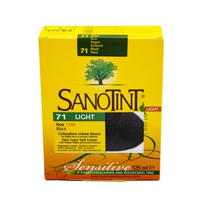 Sanotint LIGHT 71 Noir (1N) 125ml