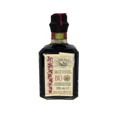 La Vecchia Dispensa Organic Red Modena Balsamic Vinegar -Aged 12 years 250ml