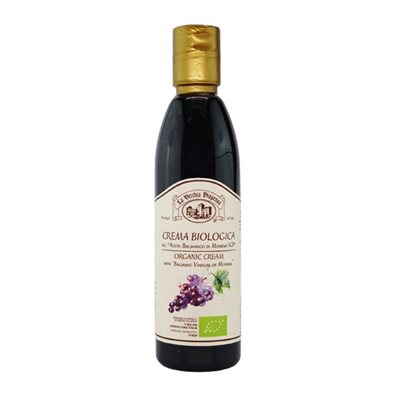 La Vecchia Dispensa Organic Balsamic Vinegar Glaze Of Modena 250ml