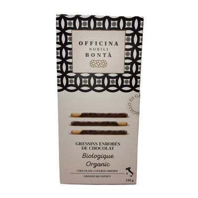 Officina Nobili Bonta - Organic Chocolate-Covered Grissini 150G