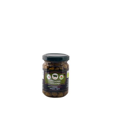 Tau Organic Vinegar Capers 140G 140g