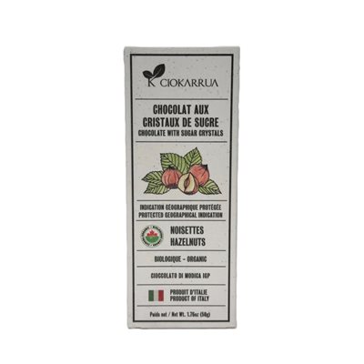 Ciokarrua - Organic Hazelnut Chocolate Igp 50G