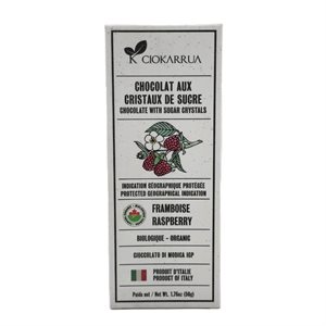Ciokarrua Organic Chocolate raspberry 50g