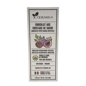 Ciokarrua Organic Chocolate nuts and figs 50g