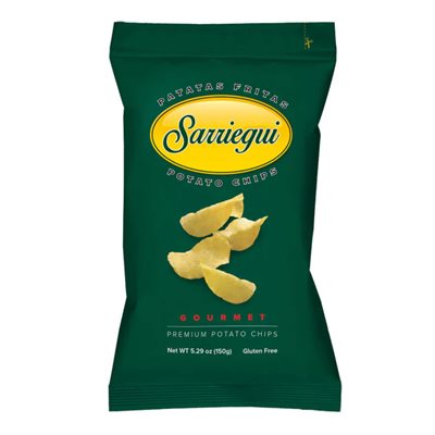 Sarriegui Natural Salted Potato Chips 150Gr