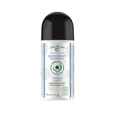 Organic Formulations Vanilla Deodorant 70ml