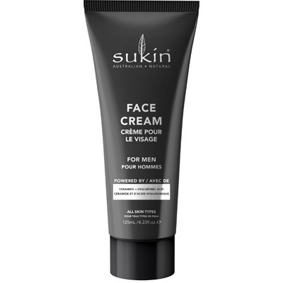 Sukin Crème Pour Le Visage Pour Hommes - 125 Ml
